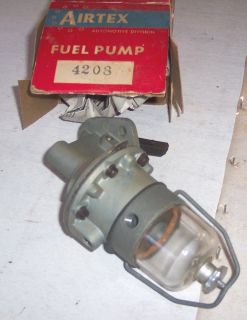   61 Ford Edsel Mercury 6 Cyl Fuel Pump Airtex Part 4208 AC Brand