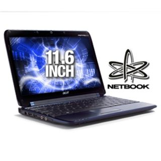 Acer Aspire One AO751h 1279 Netbook Sapphire Blue Free Neoprene Cover 