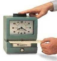 Brand New Acroprint Model 125NR4 Time Clock Timeclock