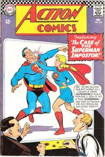 Action Comics 346 Superman 1967 Supergirl F VF 7 0