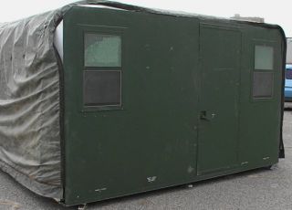 13x32 AAR Cadillac Accordion Expandable Shelter AES