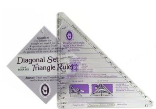 Marti Michell Diagonal Set Triangle Ruler Small 6993Z