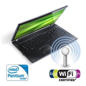New Acer Aspire HDMI Webcam 17 3 4GB RAM 320GB Intel Pentium AS7739Z 