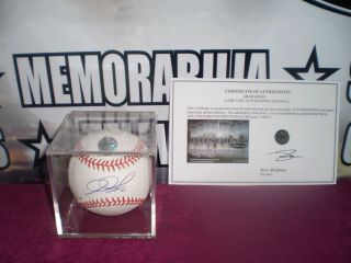 Adam Jones Orioles Game Used Autographed Baseball with Hologram COA 