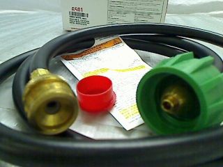 Weber 6501 6 Foot Adapter Hose for Weber Q Series and Gas Go Anywhere 