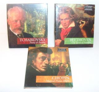 Classical Music CDs Beethoven Tchaikovsky Chopin Brand New Lot 