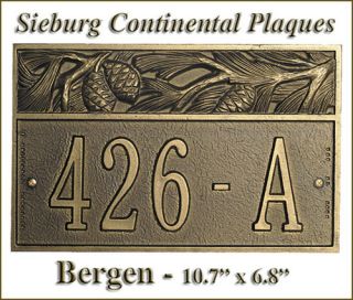 New Personalized Home Office Address Marker Plaque Sign