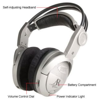 Acoustic Research Wireless Surround Sound Headphones Dolby Digital 