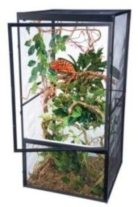 New Lizard Eco System Cage Gecko Habitat Home Screen Design Pet Living 