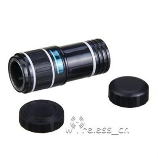 12x Zoom Telescope Camera Lens Clear w Tripod Case Cover for iPhone 4 