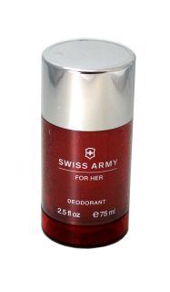 New Swiss Army for Women Deodorant Stick 2 5 oz 75 Ml