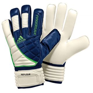ADIDAS Fingersave Replique Goalkeeper Glove   New Navy / Macaw