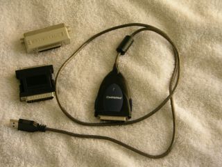 Adaptec USB to SCSI USBXchange Cable Converter with 2 Adapters