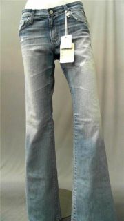 Adriano Goldschmied The Belle Misses 31 Stretch Sand Wash Flare Jeans 