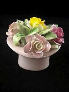 Adderley England Bone China Roses in Pink Top Hat Beautiful