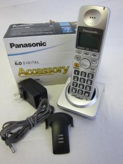 Panasonic KX TGA101S Extra Handset with Charger for KX TG1032S Silver 