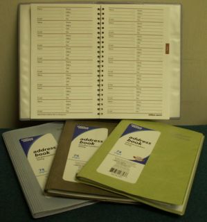 931 677 Office Depot (Green)Address Book. 74 Pages Size 5 x 8