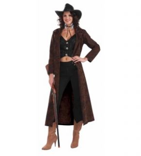 Western Saloon Cowgirl Adult Female Costume *New*