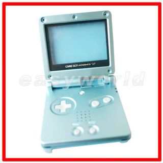 GBA SP Shell Housing Case Game Boy Advance Light Blue