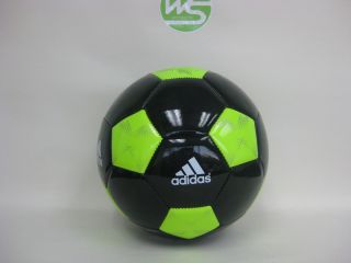 New Adidas adiPURE Glider Soccer Ball Black Size 4 X16520