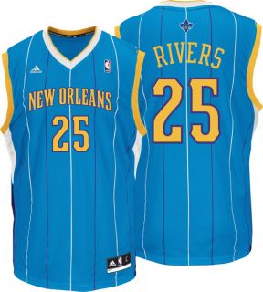   Adidas Revolution 30 NBA Replica New Orleans Hornets Jersey