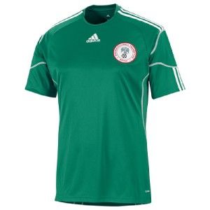 Adidas Nigeria Super Eagles NFF Abuja Soccer Jersey L