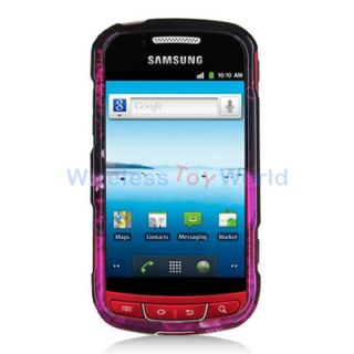 Purple Love Hard Case Cover for Samsung Admire R720 Vitality