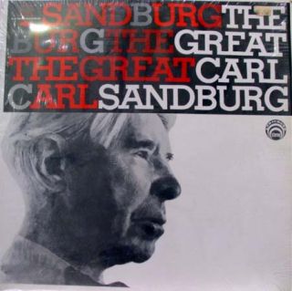 Carl Sandburg The Great LP Vinyl Lyrichord ll 766 VG