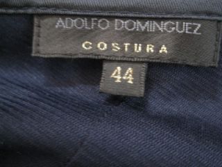 Adolfo Dominguez Costura Blue Evening Dress 44
