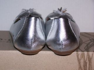 boc born womens adrianne silver flower shoes 7 m new
