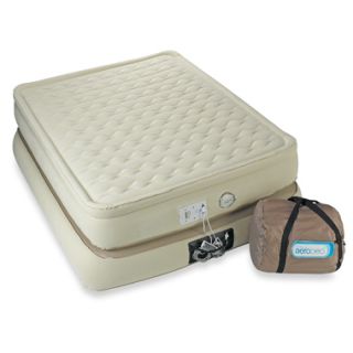 Aerobed Luxury Collection 22 Mattress Style Pillowtop Queen Inflatable 
