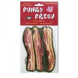 Bacon Air Freshener Gag Gifts Party Favors Beef Jerky