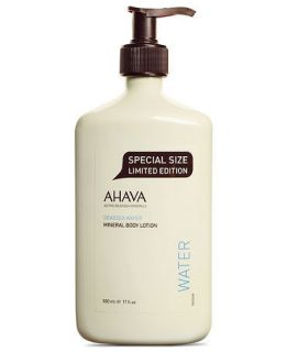 AHAVA Mineral Body Lotion Limited Edition Size 17oz Pump