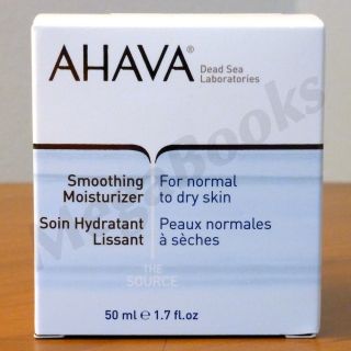AHAVA THE SOURCE DEAD SEA MINERALS SMOOTHING MOISTURIZER NORMAL TO DRY 
