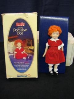 Vintage 1982 Annie Genuine Porcelain Doll Columbia Pictures
