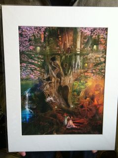Aimee Stewart RARE Dreamtree Duirwaigh Studios Magic Tree Print 