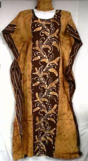 Women African Batik Print Lounger Dress Caftan KAFTAN26