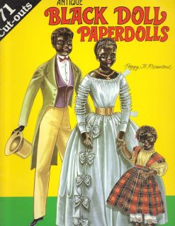    Paper Dolls African American Fashion Clothing Costume Simon Halbig