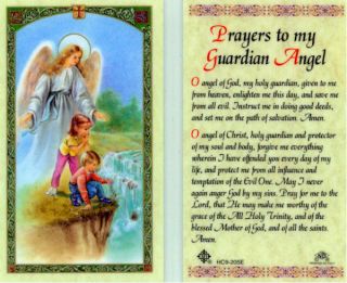  My Guardian Protect Me Holy Card HC205 Catholic Prayer Cards