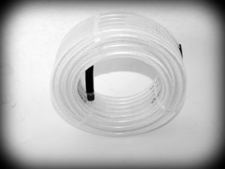 ID x 50 ft Flexible and Pliable Clear PVC Air Hose