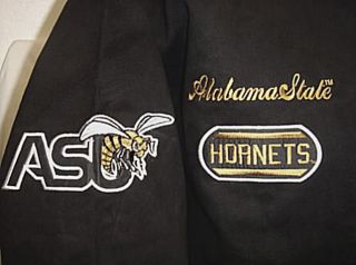 New Alabama State ASU Hornets Heavyweight Racing Jacket