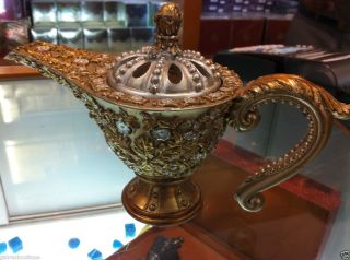 Aladdin Incense Oud Burner Mabkhara Perfect Gift