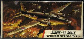 72 Airfix VICKERS WELLINGTON B.III British WWII Bomber *MINT*