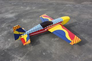   120 74 3D Acrobatic Nitro Gas R C RC Airplane Plane ARF
