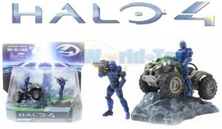 Jada Toys Halo 4 UNSC Mongoose 2 8 with Blue Team Combat Edition 