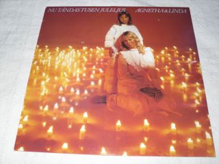 Agnetha Linda Fältskog Nu Tändas Tusen Juleljus Swe LP Polar 1980 