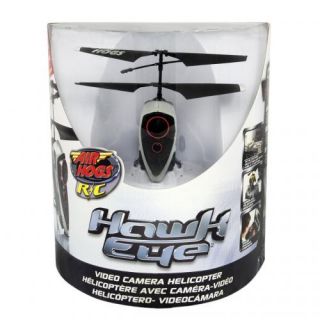 Air Hogs Radio Controlled Hawk Eye Video Camera Helicopter Grey 