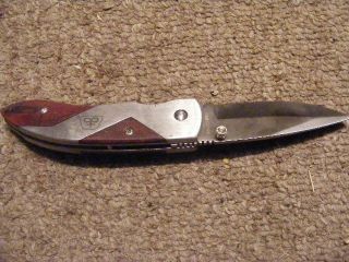 Pioneer Seed Agriculture Advertising Single Blade Folding Pocket Knife 