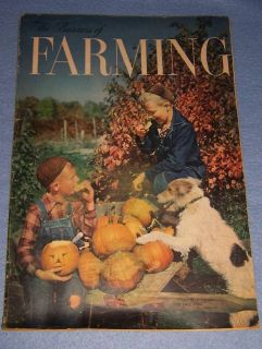 1946 Business of Farming Magazine Fall Farm Agriculture