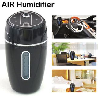 Portable USB Car Home Office Air Humidifier Purifier DC 5V Adaptor Cup 